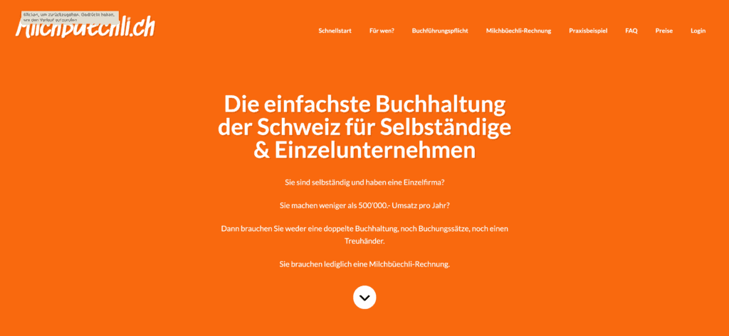 milchbüechli.ch Startseite